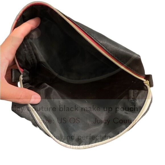 3 for $30! Juicy couture black make up pouch‎ - Picture 2 of 4